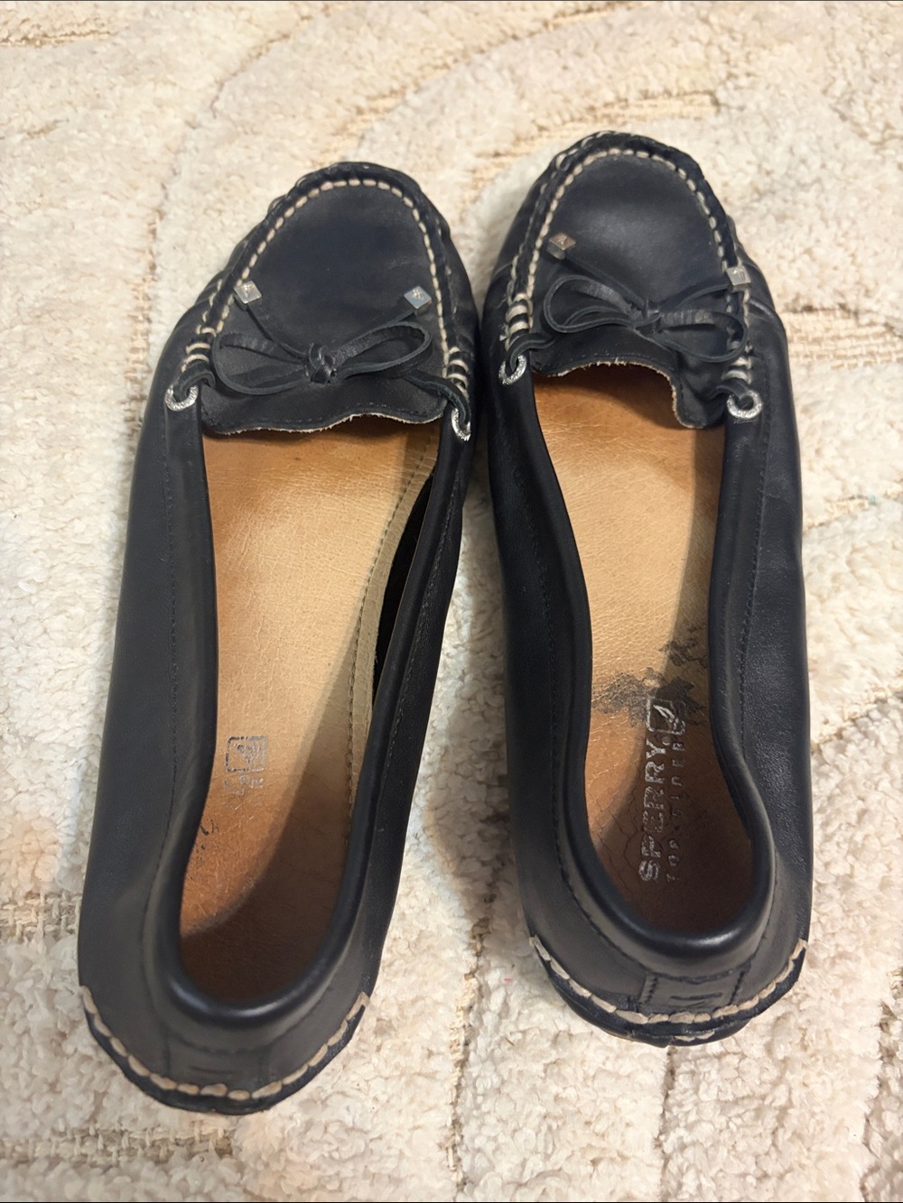 Black flats